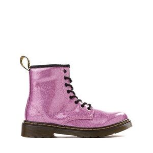 Dr. Martens Kids Pink Glitter Boots